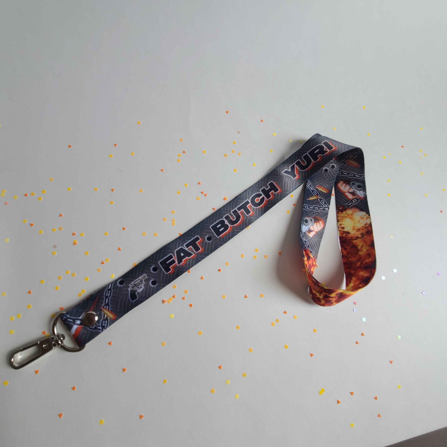 Fat Butch Yuri Lanyard