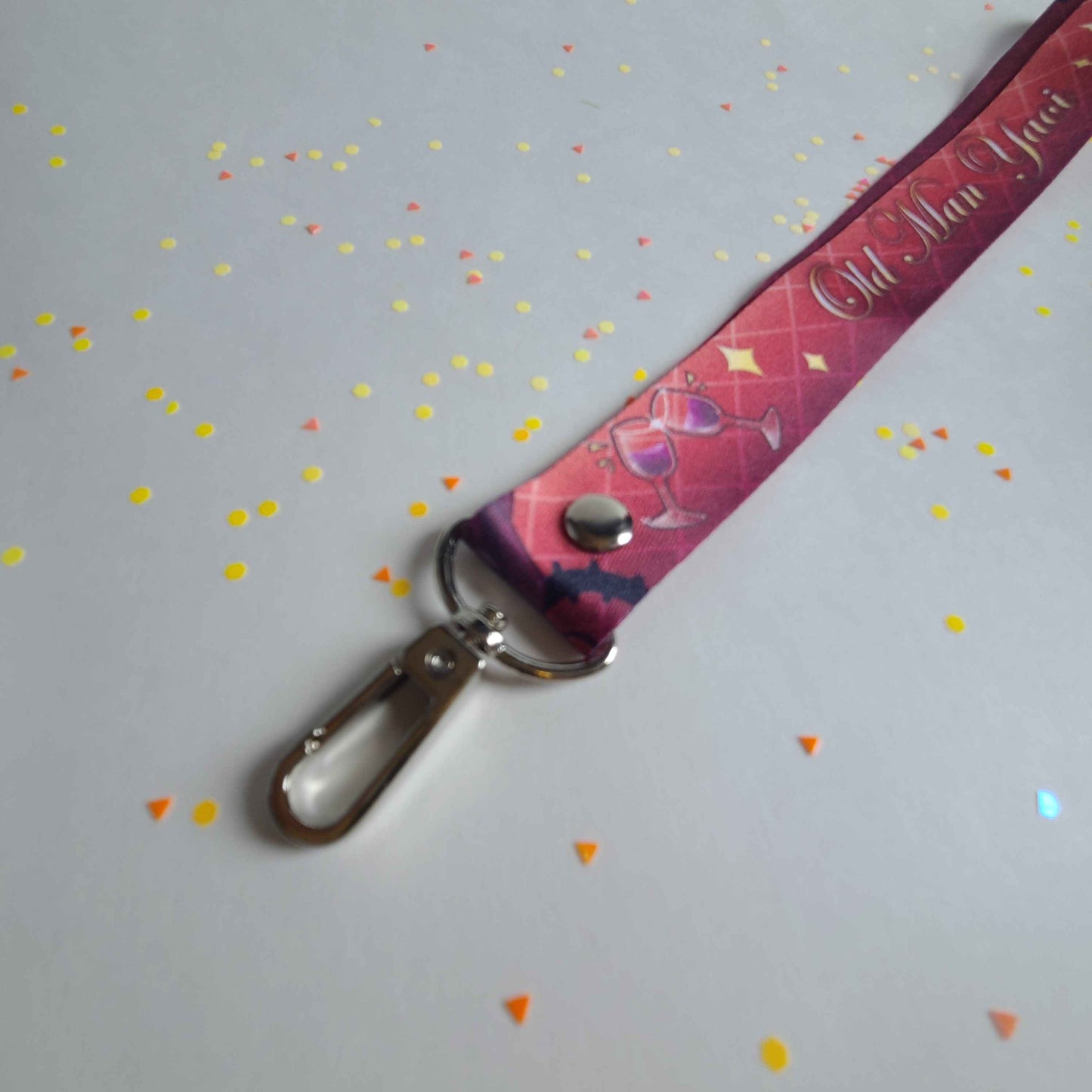 Old Man Yaoi Lanyard