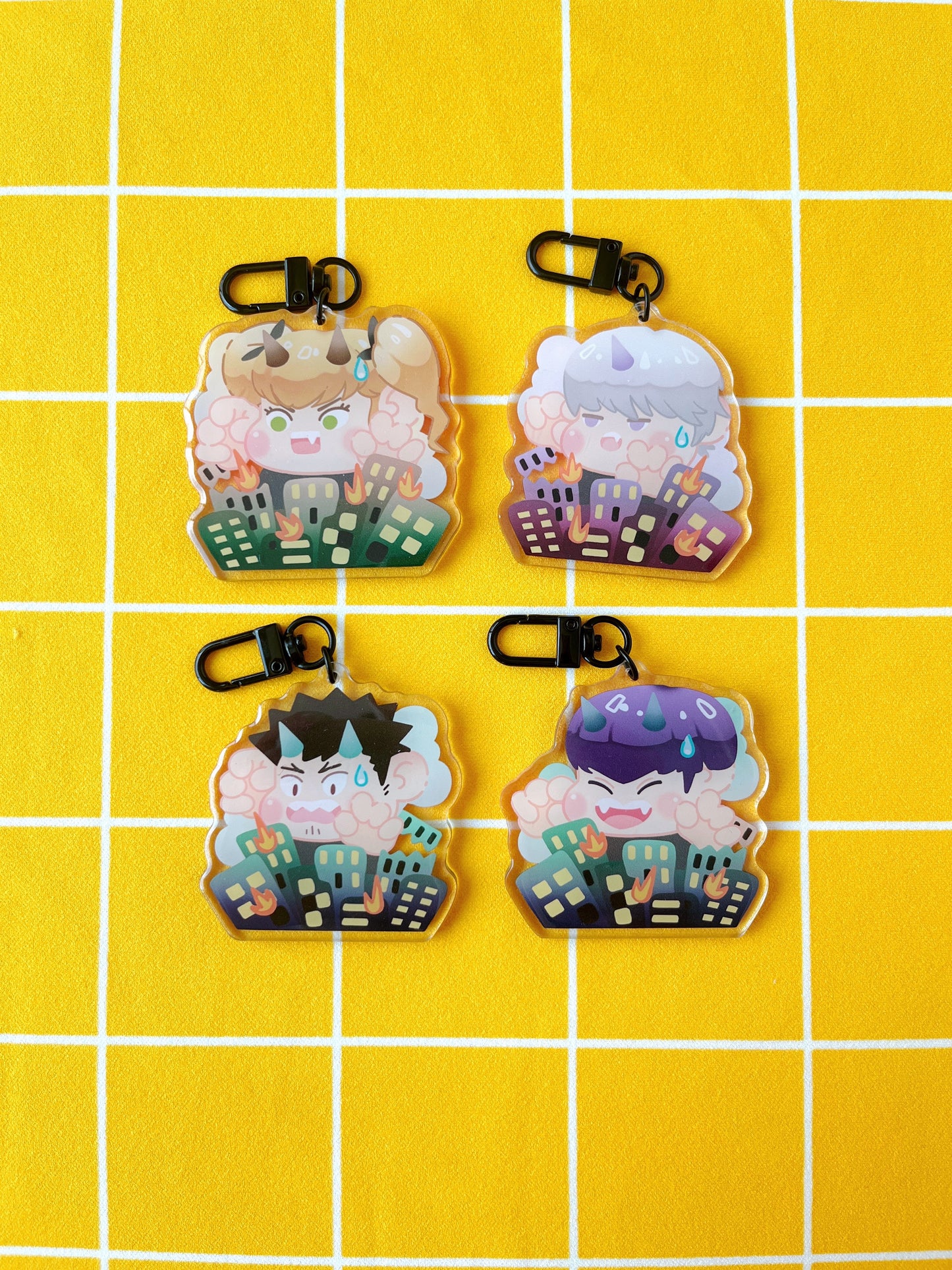 Kaiju no. 8 Acrylic Charms