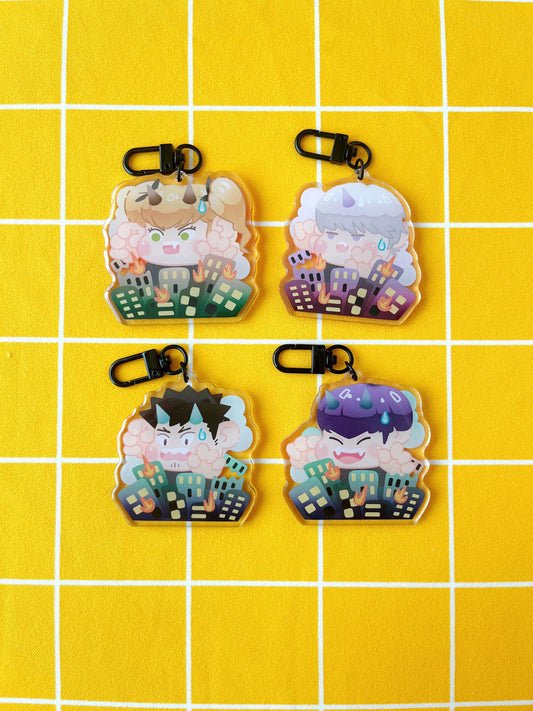 Kaiju no. 8 Acrylic Charms