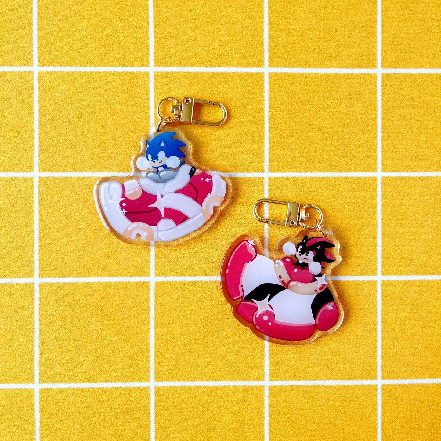 Sonic Big shoes Acrylic Charms