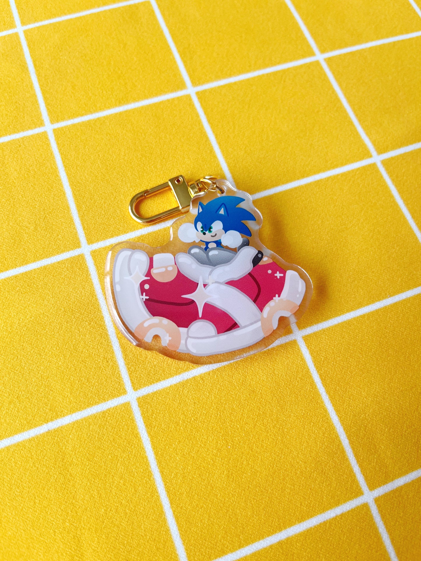 Sonic Big shoes Acrylic Charms