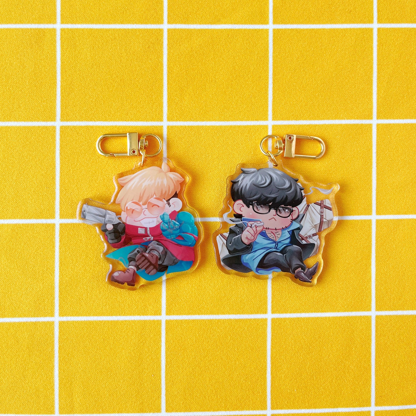 Trigun Acryclic Charms