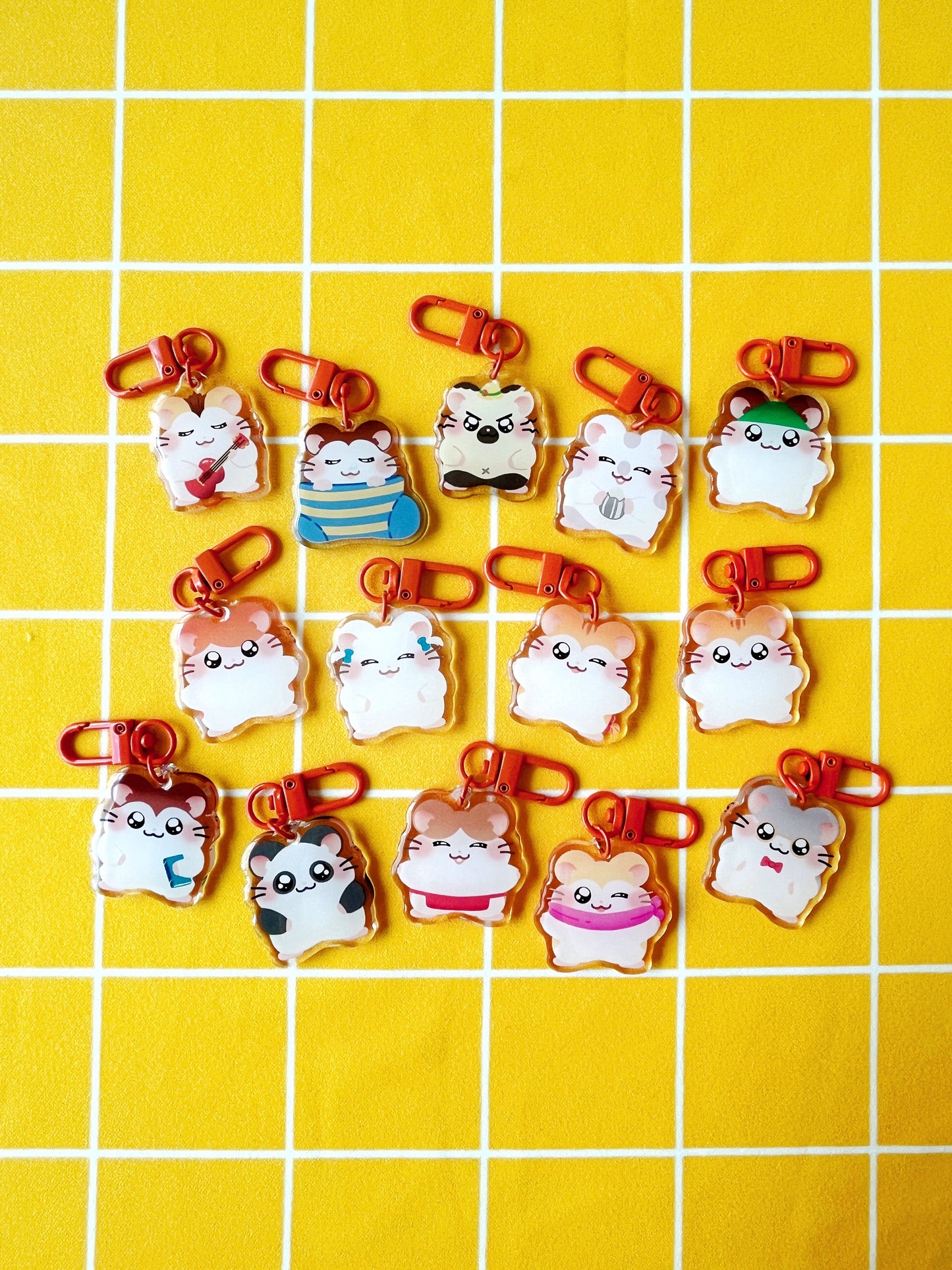 Hamtaro Mini Charms