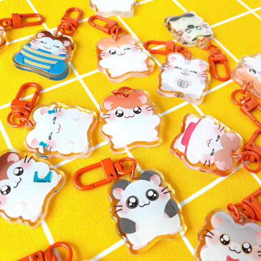 Hamtaro Mini Charms