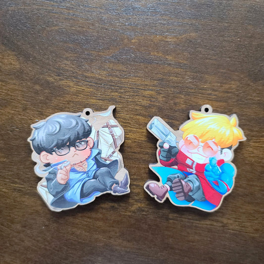 Trigun Stampede Wooden Charms