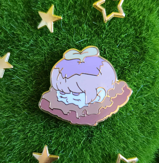 Growing Boy Enamel Pin