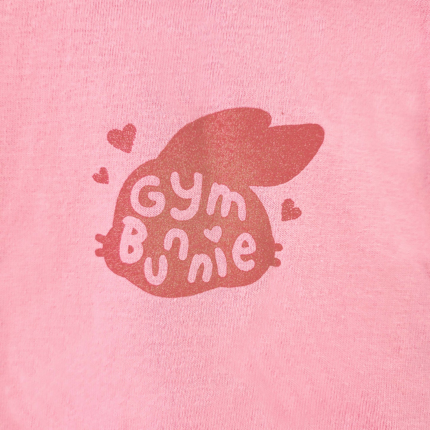 Pink Shy Bunnie Tee